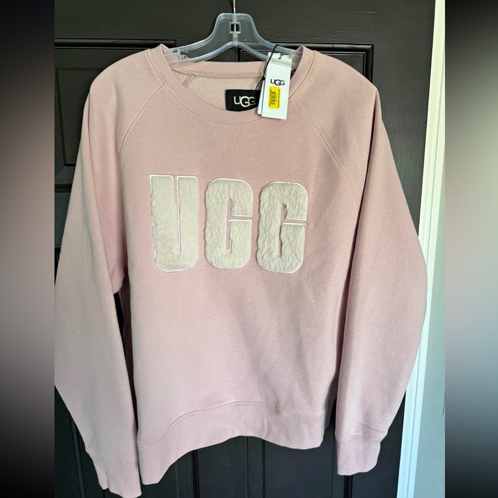 UGG Blush Pink Logo Sweatshirt
